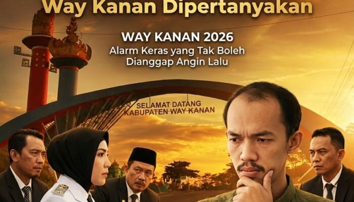 PAD Anjlok – Inovasi Nihil, Bupati Way Kanan Didesak Lakukan Trobosan