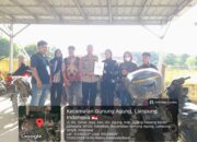 Mudik Aman Keluarga Bahagia, Polsek Gunung Agung Terima Puluhan Kendaraan Titipan Pemudik