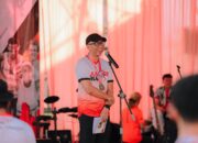 Gubernur Rahmat Mirzani Djausal Bersama Masyarakat Berolahraga dalam Ajang Bertema “Justice Run” yang Digelar di Halaman Kantor Gubernur Lampung