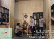 Sie Dokkes Polres Tulang Bawang Barat Periksa Kesehatan Tahanan, Pastikan Tahanan Sehat