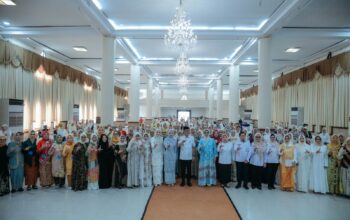 Gubernur Rahmat Mirzani Djausal Hadiri Halalbihalal Iwapi Lampung, Dorong Penguatan Hilirisasi dari ekonomi Lampung dengan Meningkatkan Peran Perempuan Pengusaha 