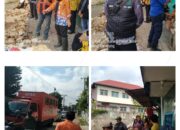 UPT PS DLH dan PD Pasar Bersihkan Taman Kali Pasir Gintung, Tim Gabungan Atasi Tanggul Jebol di Belakang Hotel Periangan