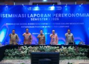 Sekdaprov Marindo Kurniawan Paparkan Penguatan Transformasi Ekonomi Daerah melalui Hilirisasi Komoditas dalam Acara Diseminasi Laporan Perekonomian Provinsi Semester I 2026 yang Diselenggarakan Bank Indonesia
