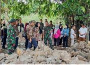 Talud Sungai Way Awi Ambruk, Pemkot Bandar Lampung Percepat Penanganan Bersama TNI