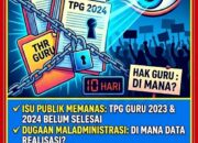 Dugaan Pengendapan Dana TPG 2023-2024, AJP Lampung Barat Ancam Laporkan Pejabat ke Polisi