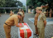 Pemprov Lampung Perkuat Reformasi Birokrasi melalui Pencanangan Zona Integritas Wilayah Bebas Korupsi dan Wilayah Birokrasi Bersih dan Melayani di BKD Provinsi Lampung 