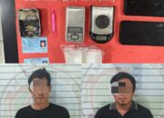 Terlibat Kasus Narkotika, Dua Pelaku Diamankan Polres Lampung Utara