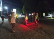 Antisipasi Gangguan Kamtibmas, Polres Lampung Utara Gelar Penyekatan di Bundaran Tugu Alamsyah RPN