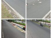 Respons Cepat Laporan Warga ; UPT PS DLH TKP Kota Bandar Lampung Bersihkan Sampah di Jalan Emir M Noer
