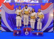 Personel Polres Tulang Bawang Barat Raih Perunggu dan Juara III kategori beregu mix Polri di Kejuaraan Judo Kapolri Cup 2026