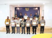 Polres Lampung Utara Raih Dua Penghargaan dari KPPN Kotabumi
