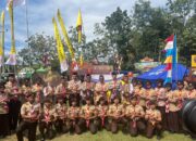 Sat Binmas Polres Lampung Utara Hadiri Perkemahan Bhakti Bhayangkara Daerah Lampung Ke-III Tahun 2026