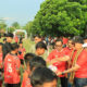 Kapolres Tulang Bawang Barat Hadiri kegiatan Opening ceremony Tubaba Football League U-17 di Tiyuh Kibang Budi Jaya