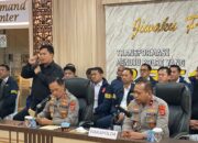 Tim Tekab 308 Presisi Polres Lampung Utara Ikuti Rilis Ungkap Kasus 3C Bersama Polda Lampung