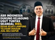 Ketum ABR Indonesia Dukung Kejagung Usut Dugaan Penyelewengan MBG, Desak Kejati Lampung Telusuri Praktik Jual Beli Dapur