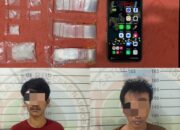 Satresnarkoba Polres Lampung Utara Tangkap Dua Pelaku, Amankan 12 Paket Sabu
