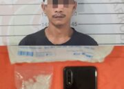 Ungkap Kasus Narkotika, Satresnarkoba Polres Lampung Utara Amankan Seorang Pria Beserta Barang Bukti Sabu