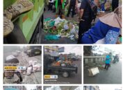 UPT PS DLH TKP Gelar Kegiatan Rutin Bersih Jalan Protokol dan Pasar