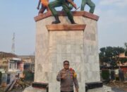 Bentuk Kepedulian, Kapolsek AKP Riki Novariansyah, SH., MH Motori Perehaban dan Perawatan Tugu Pahlawan Simpang Tiga Bukit Kemuning