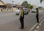 Pam Rawan Pagi, Bukti Nyata Pelayanan Personel Polres Lampung Utara kepada Masyarakat