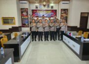 Polres Lampung Utara Jadi Tuan Rumah Supervisi Tahap I Tupoksi Pamobvit Ditpamobvit Polda Lampung
