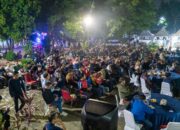 Meriah dan Penuh Kebersamaan, Nobar Piala Dunia di PKOR Way Halim Disambut Antusias Warga