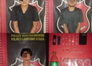 Polsek Bukit Kemuning Ungkap Kasus Narkotika, Tiga Pria Diamankan Beserta Barang Bukti Sabu