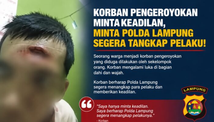 Kasus Pengeroyokan Minta Keadilan, Korban Desak Polisi Tangkap Pelaku