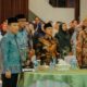 Gubernur Rahmat Mirzani Djausal Dampingi Wamendikdasmen Fajar Riza Ul Haq Ramah Tamah Bersama Persyarikatan Muhammadiyah di Mahan Agung