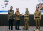Wagub Jihan Nurlela Dampingi Wamen HAM Mugiyanto dalam Sosialisasi Penguatan Kapasitas HAM bagi ASN di Lingkungan Pemprov Lampung 
