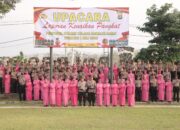Kapolres Tulang Bawang Barat Pimpin Upacara Kenaikan Pangkat Personel Periode 1 Juli 2026