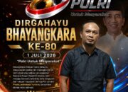 Bang Jo Pimpin ROK Lampung Ucapkan HUT Polri Ke – 80 : Siap Jaga Silaturahmi & Kemitraan