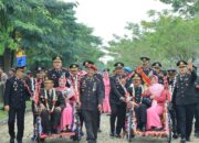 Penuh Haru dan Penghormatan, Kapolres Tulang Bawang Barat Pimpin Upacara Pelepasan Personel Polri Purna Tugas