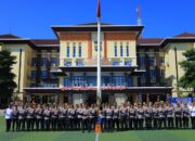 Kapolres Lampung Utara Hadiri Upacara Penyambutan Tanda Kehormatan Nugraha Sakanti di Polda Lampung