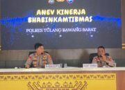 Polres Tulang Bawang Barat Gelar Anev Bhabinkamtibmas, Tekankan Kehadiran Polisi di Tengah Masyarakat