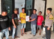 Polsek Bunga Mayang Selesaikan Perselisihan Warga Melalui Rembuk Pekon