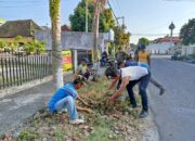 Kelurahan Enggal Kota Bandar Lampung Dukung Gerakan Radin Inten Asri Melalui Aksi Bersih Lingkungan