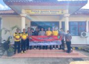 Sidokkes Polres Tulang Bawang Barat Lakukan Pengecekan Kesehatan Rutin kepada Seluruh Personil Polsek Lambu Kibang