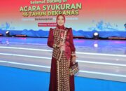 Batin Wulan Ikuti Puncak HUT Ke-46 Dekranas, Dekranasda Lampung Pamerkan Produk Unggulan