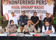 Kapolres Lampung Utara Ungkap Kronologis dan Motif Pelaku Curas Disertai Pembunuhan di Kotabumi Utara