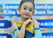 Zeze Model Cilik 5 Tahun Asal Lampung Tampil di HUT ke-344 Bandar Lampung