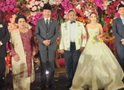 Wapres Gibran, Jokowi, dan Kaesang Hadiri Pernikahan Putra Ketum BaraJP di TMII