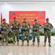 Danbrigif 4 Mar/BS Pimpin Sertijab Empat Jabatan Strategis di Lingkungan Brigif 4 Mar/BS