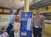 Satlantas Polres Tulang Bawang Barat Sosialisasikan Aplikasi Siger Lampung Presisi Kepada Masyarakat