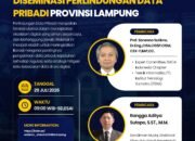 Diskominfotik Provinsi Lampung Gelar Webinar Diseminasi Perlindungan Data Pribadi, Hadirkan Pakar Keamanan Siber Nasional