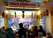 Stand Dinas Kesehatan Hadirkan Cek Kesehatan Gratis Hingga Edukasi Penyakit di Bandar Lampung Expo 2026
