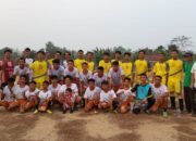 Pemuda Desa Kampung Agung Jaya Gelar Turnamen Sepak Bola di Dukung Oleh Sponsor Lokal