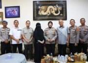 Sinergi Jaga Kamtibmas, Kapolres Lampung Utara Silaturahmi dengan Tokoh Masyarakat Ansori Sabak