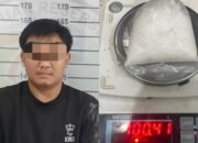 Narkoba Siap Edar Digagalkan, Polres Lampung Utara, Satu Pria Diamankan Bawa Sabu 