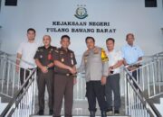 Kunjungan dan Silaturahmi Kapolres ke Kantor Kejaksaan Negeri Tulang Bawang Barat, Perkuat Sinergi Penegakan Hukum
